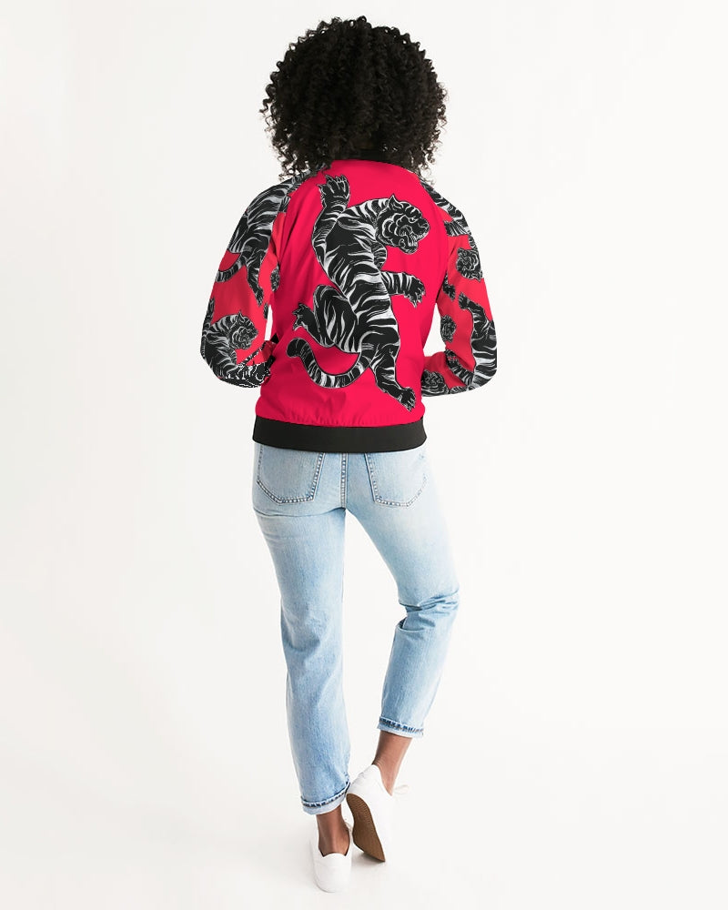 "TIGER DANCE" Bomber Jacket (Women)