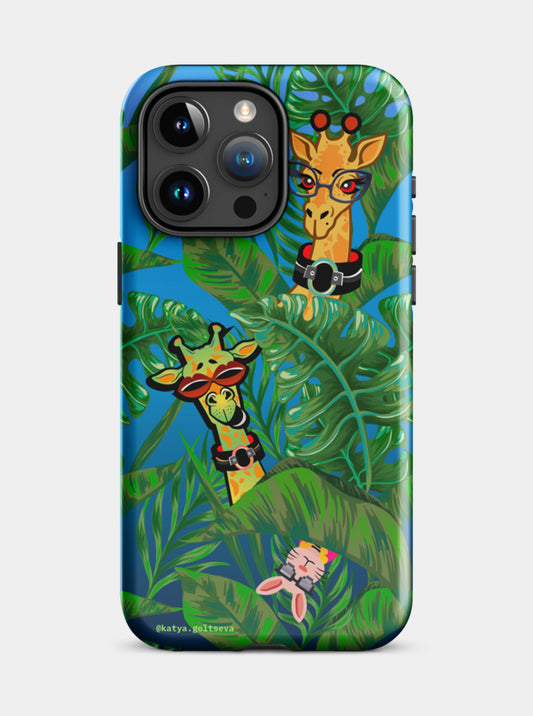 "JUNGLE BANGER" Tough Case for iPhone®