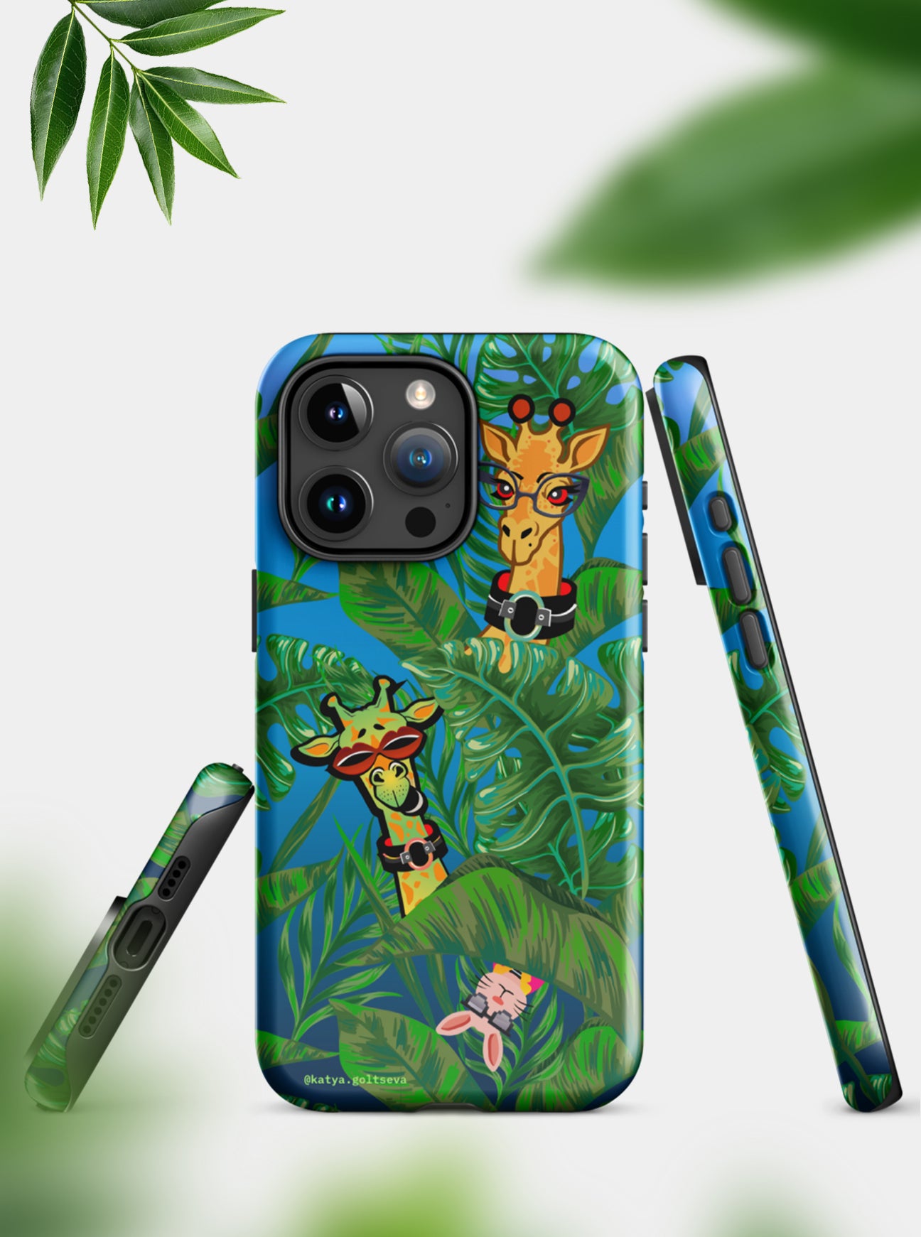 "JUNGLE BANGER" Tough Case for iPhone®