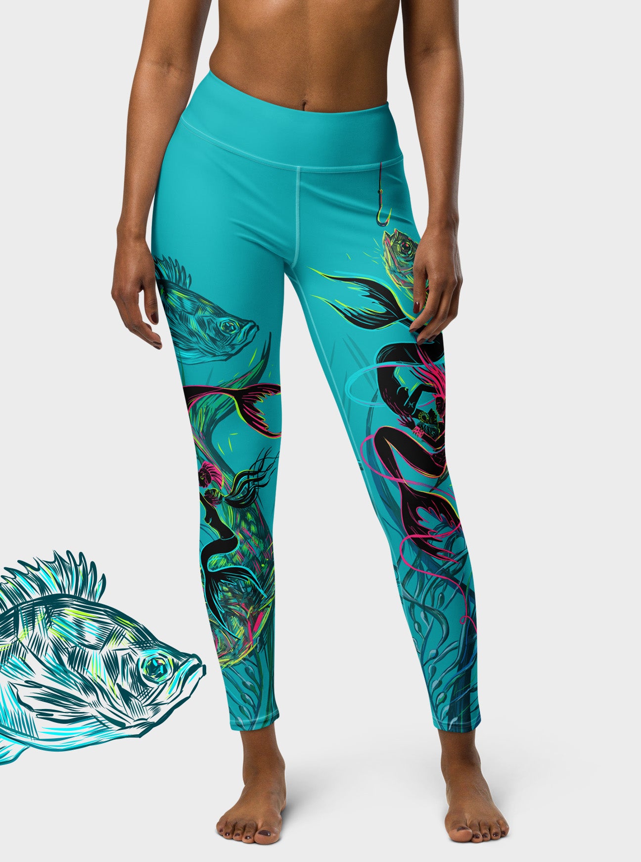 "CREATURES OF THE CANAL" Streetwear leggings (Women)