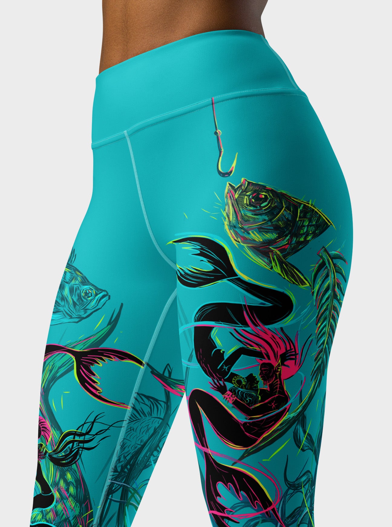 "CREATURES OF THE CANAL" Streetwear leggings (Women)