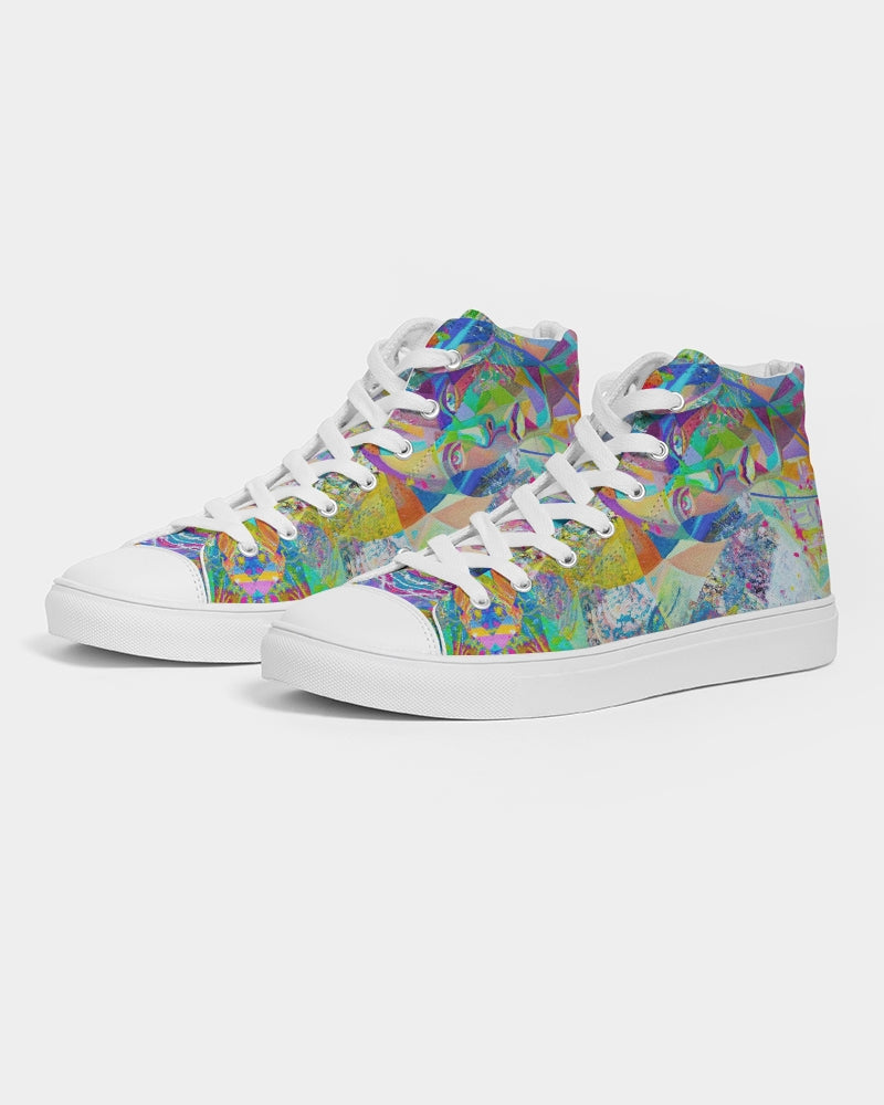 Vibes man jacket Women's Hightop Canvas Shoe