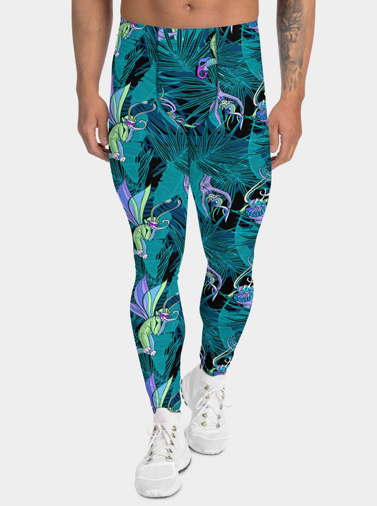 "JUNGLE FLIRTING" (Men's Leggings)