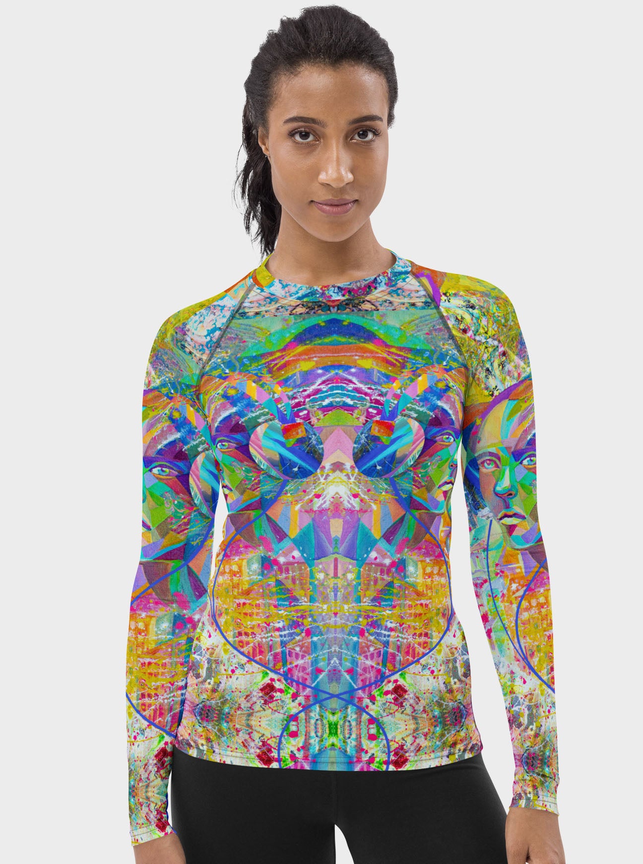 "VIBES"  Rash Guard (Women)