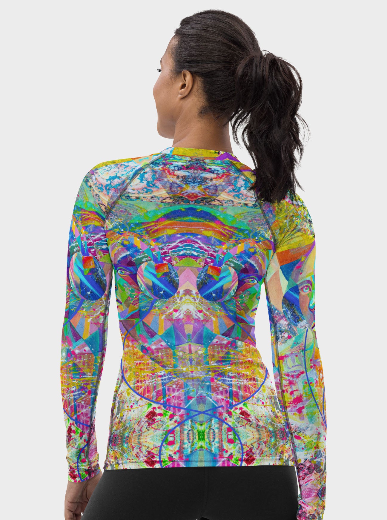 "VIBES"  Rash Guard (Women)