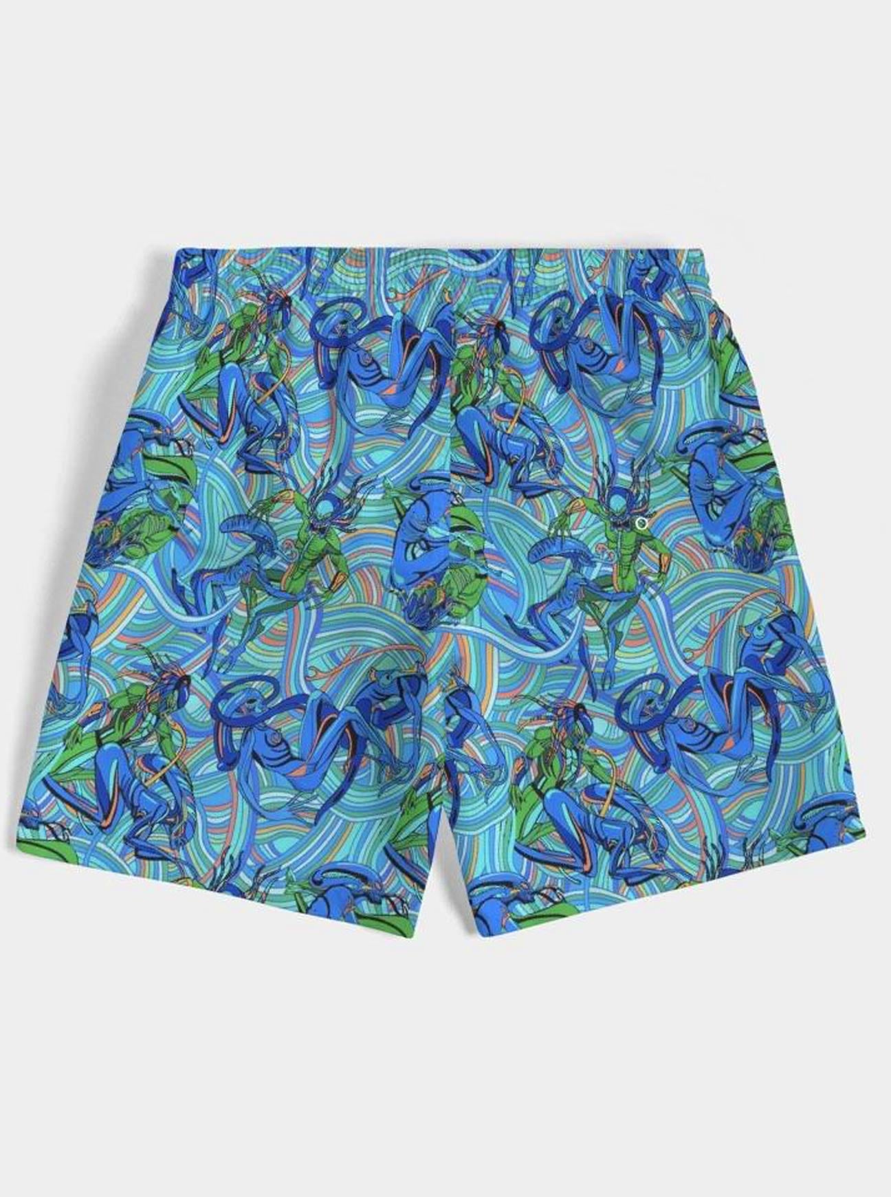 "69 WAYS TO LOVE YOUR ENEMY" Swim Trunks (Men)