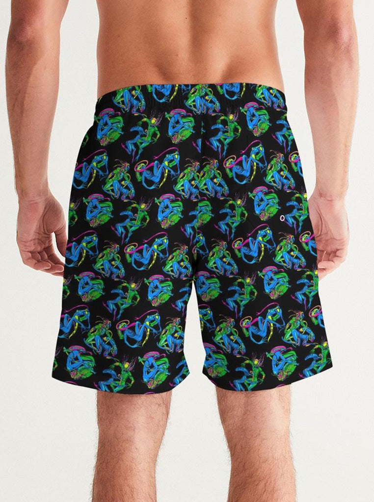 "69 WAYS TO LOVE YOUR ENEMY" Swim Trunk (Men)