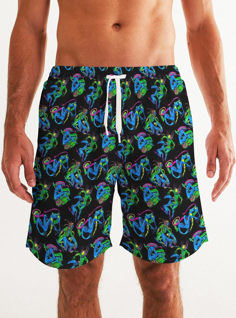 "69 WAYS TO LOVE YOUR ENEMY" Swim Trunk (Men)