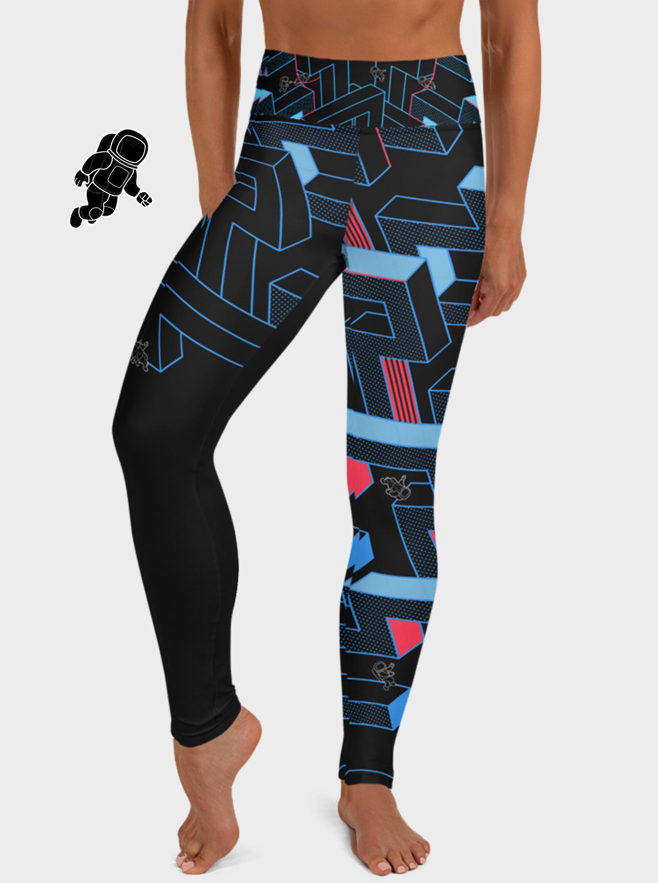 "INTERSTELLAR" High Waist Leggings (Women)