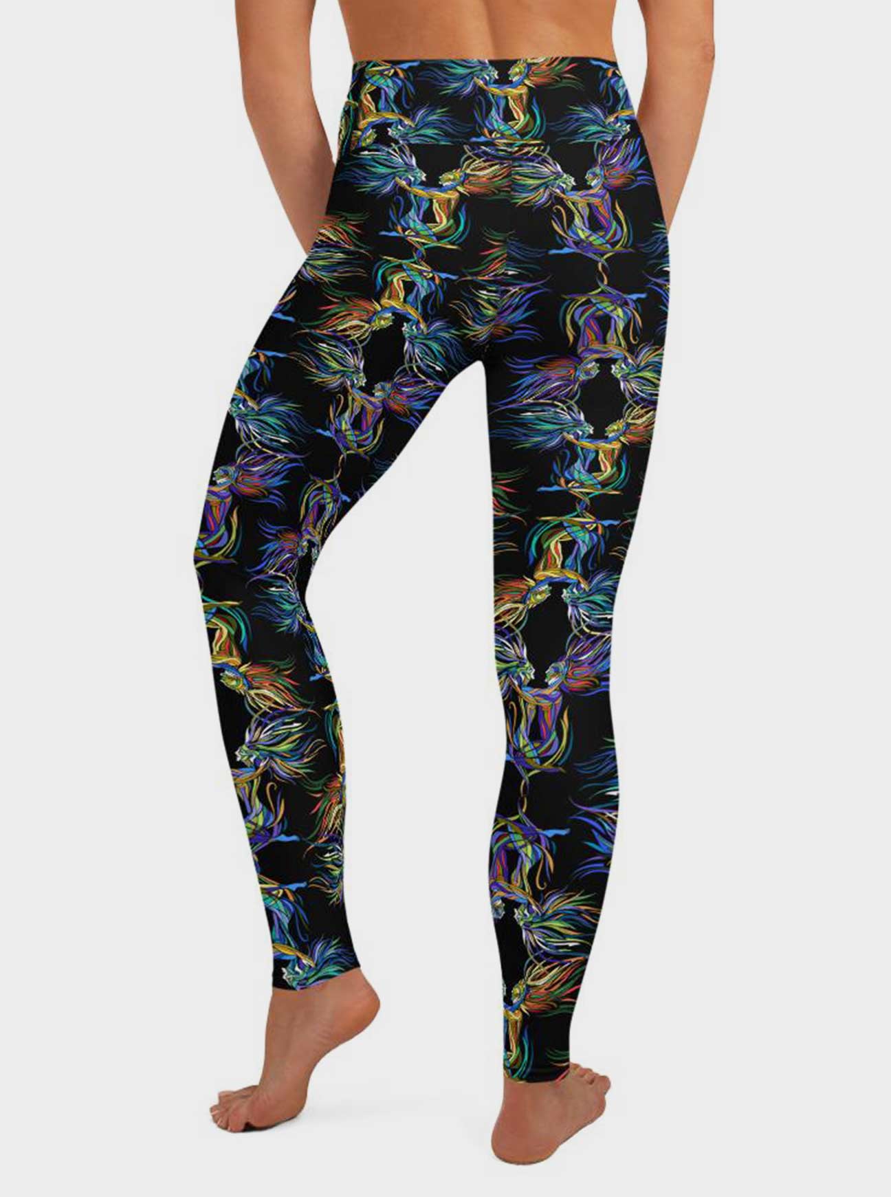 "CONNECTION" High Waist Leggings (Women)