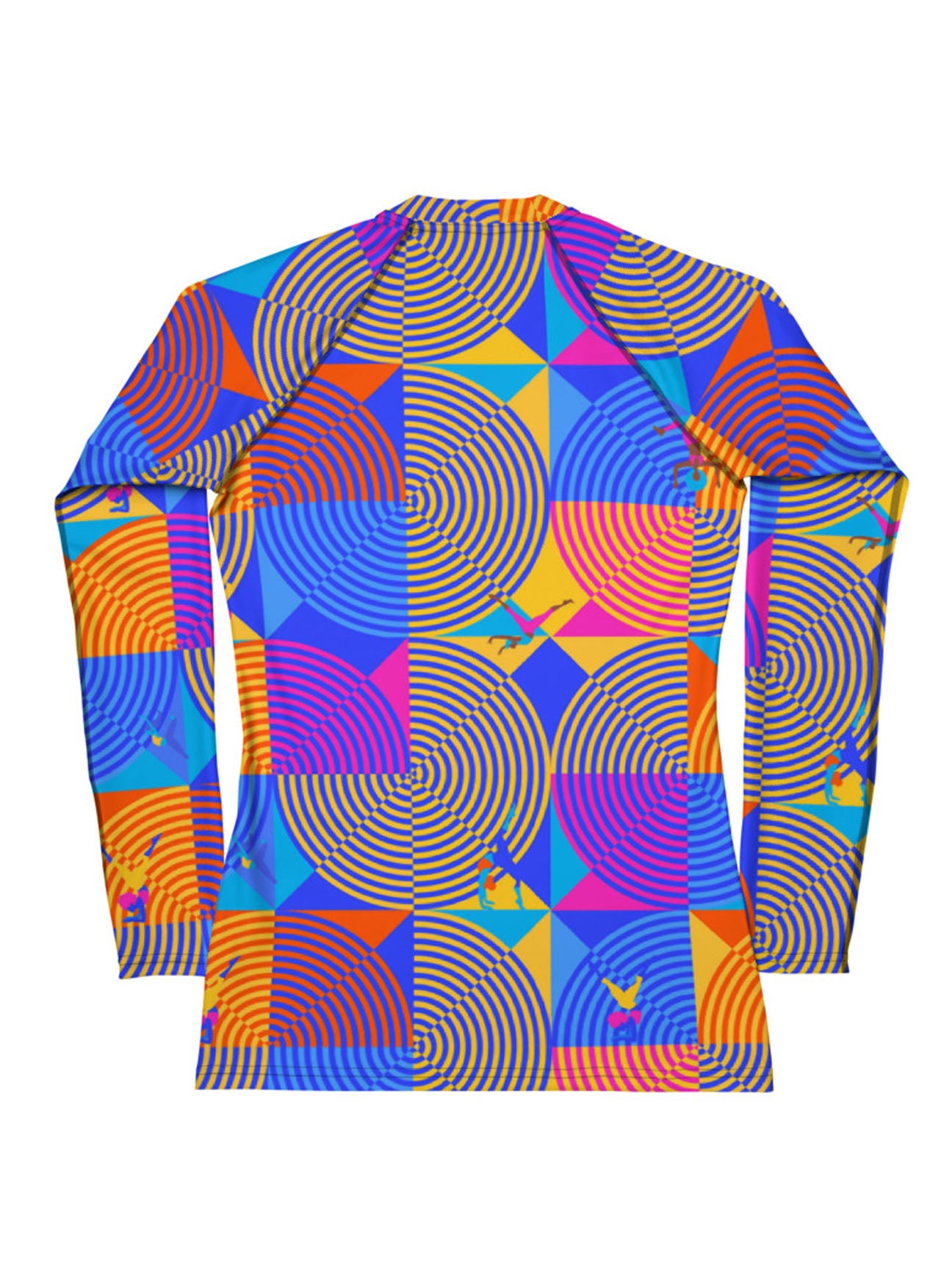 "ILLUMINATING WAVES" Rash Guard  (Women)