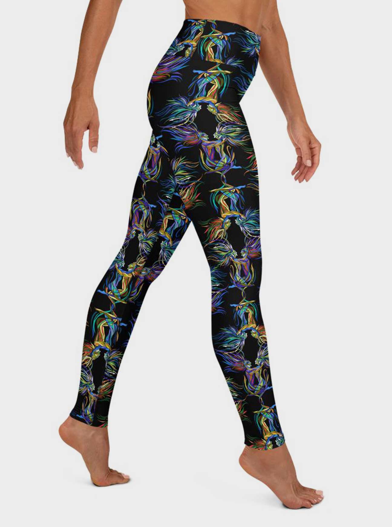 "CONNECTION" High Waist Leggings (Women)