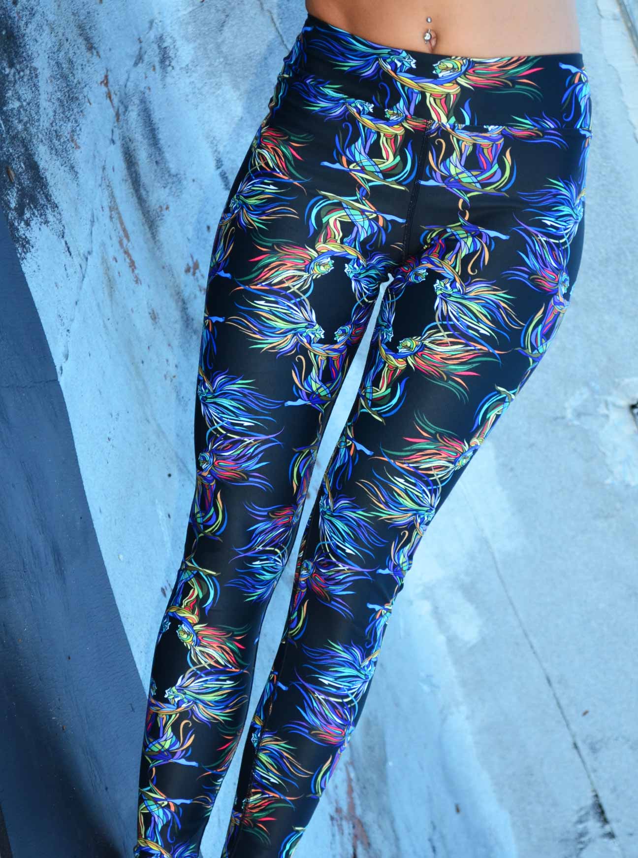 "CONNECTION" High Waist Leggings (Women)