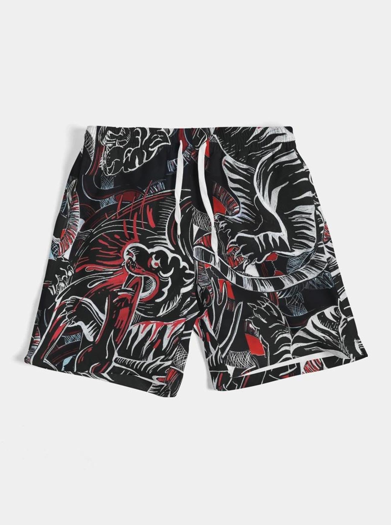 "TIGER DANCE" Swim Trunk (Men)