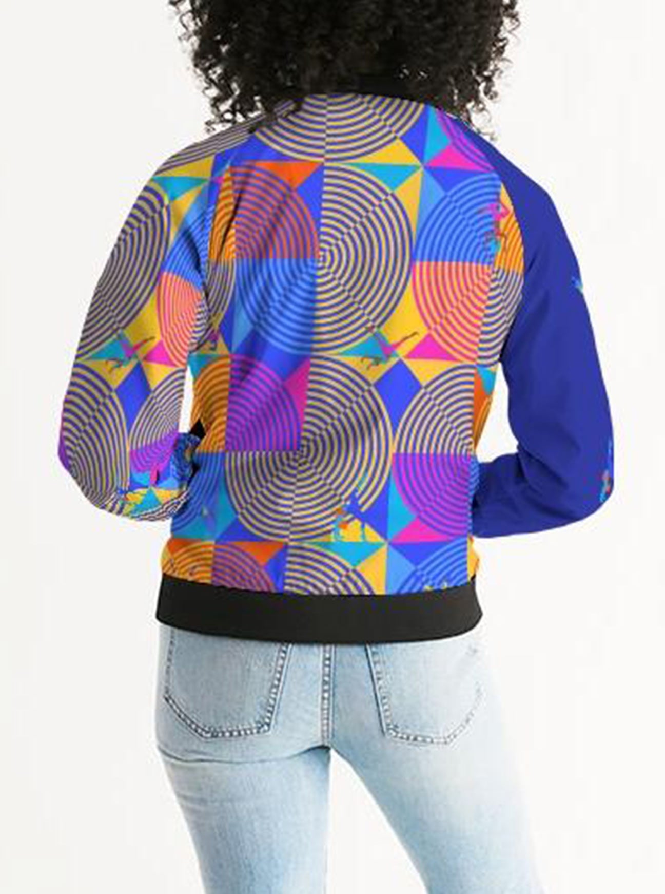 "ILLUMINATING GYMNASTICS" Bomber Jacket (Women)