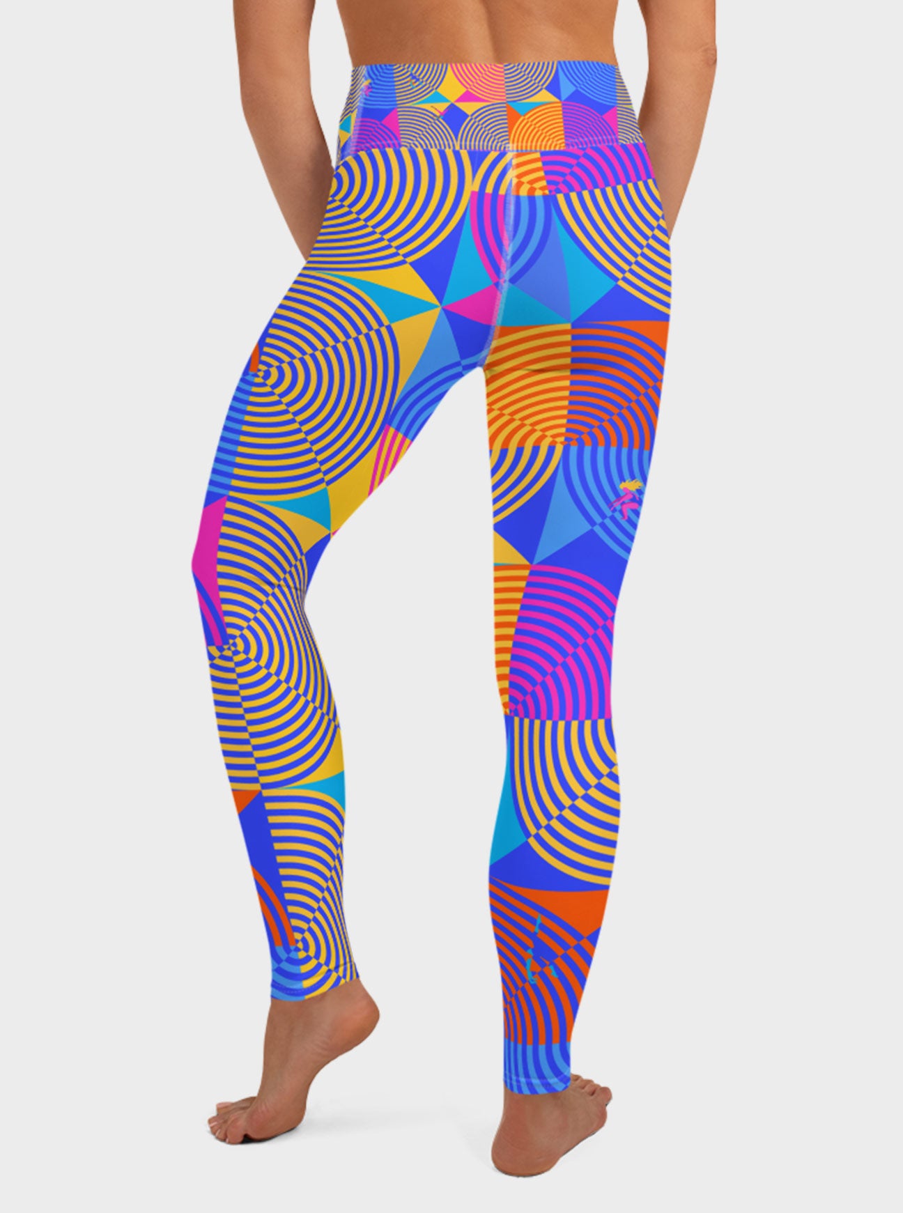 "ILLUMINATING GYMNASTS" High Waist Leggings (Women)