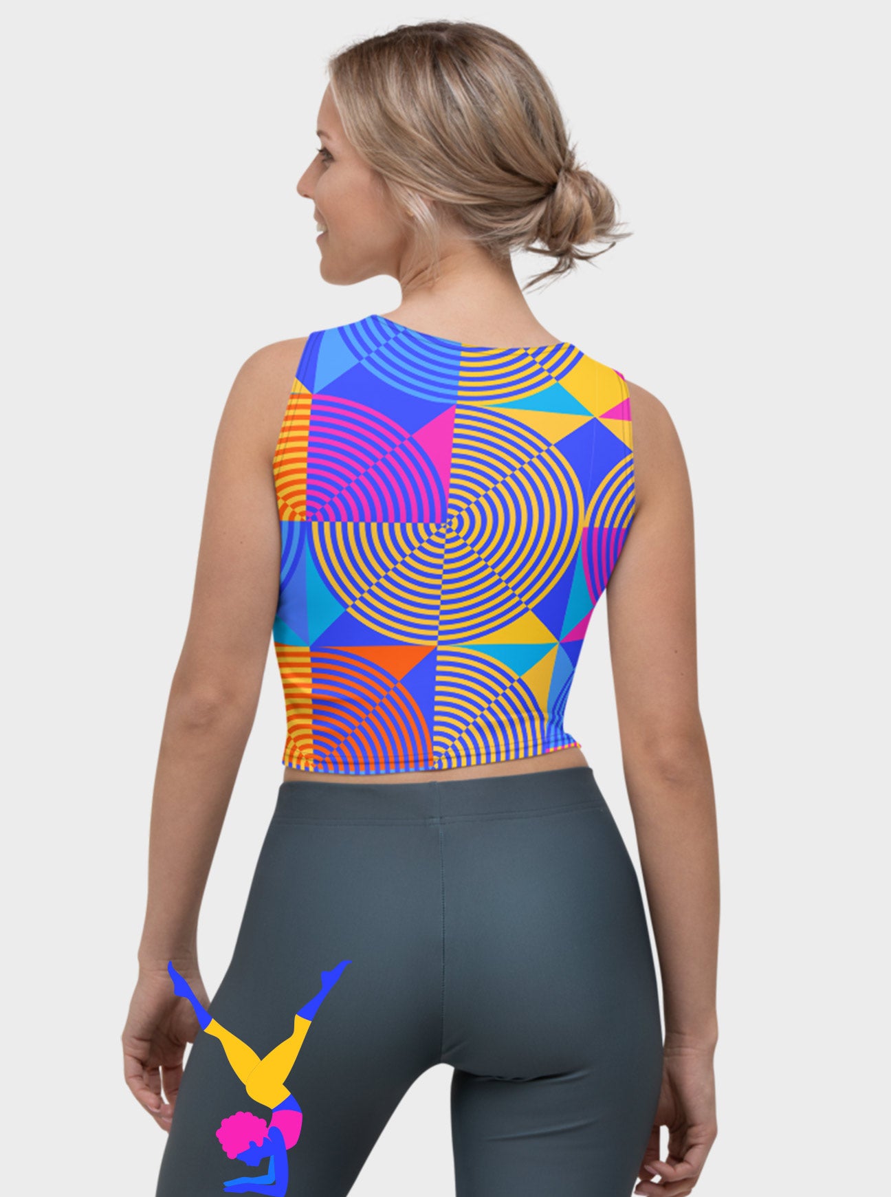 "ILLUMINATING WAVES" Cropped Top (Women)