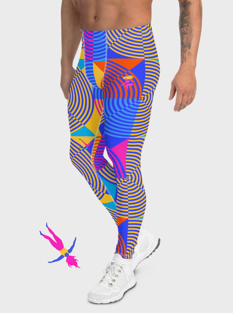 "ILLUMINATING WAVES" Leggings (Men)