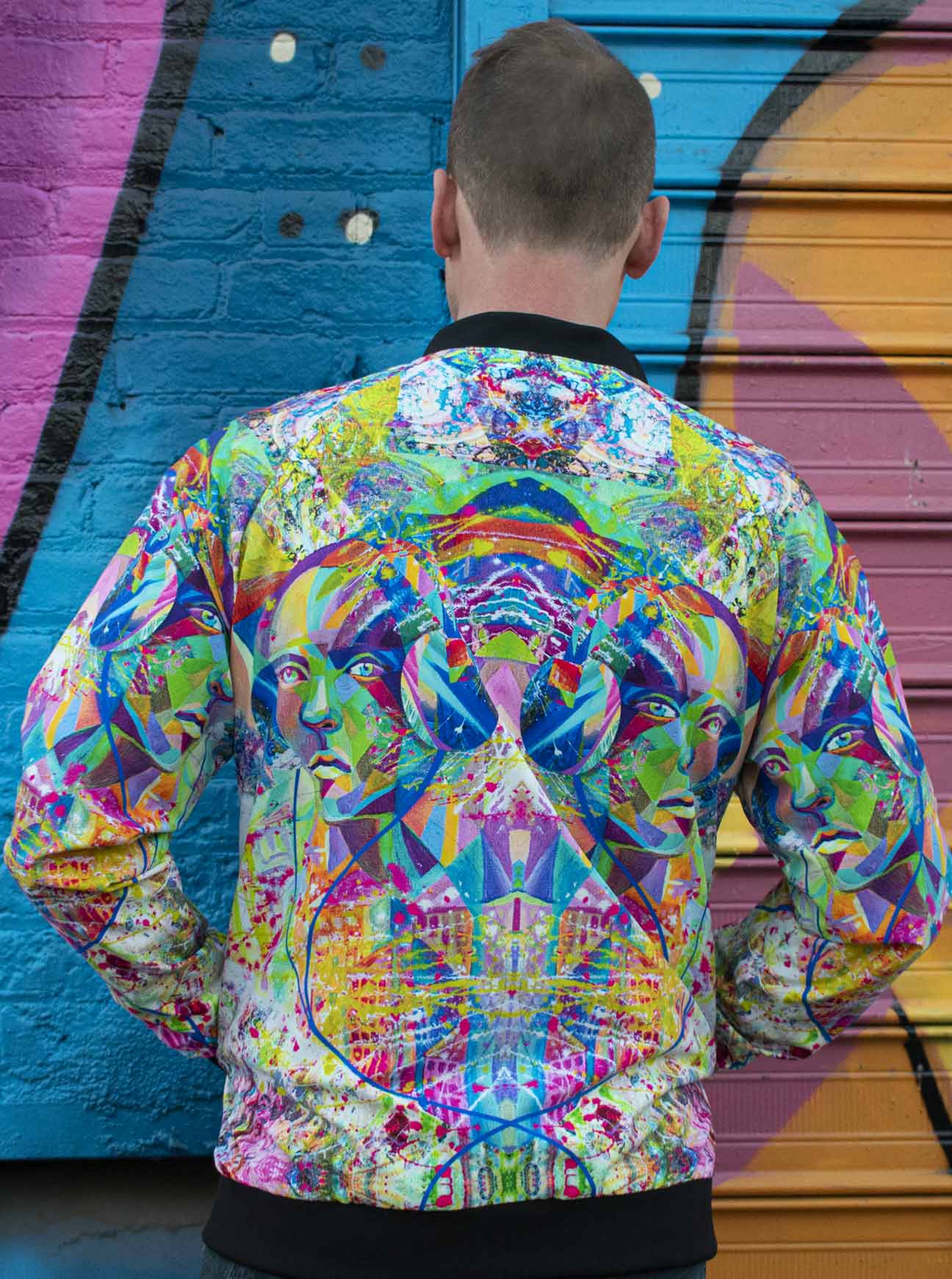 "VIBES" Bomber Jacket (Men)