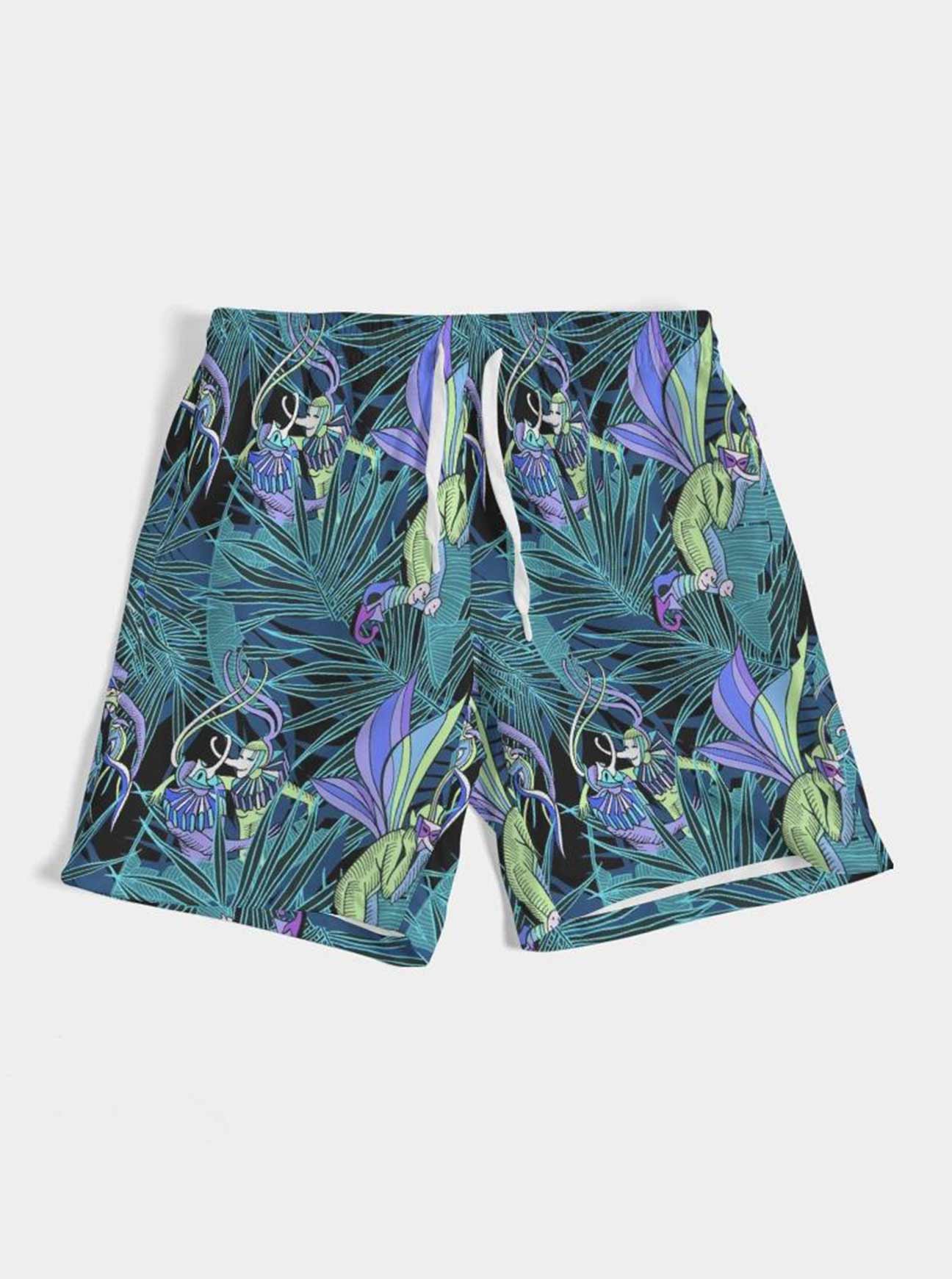 "TROPICAL FLIRTING" Swim Trunk (Men)