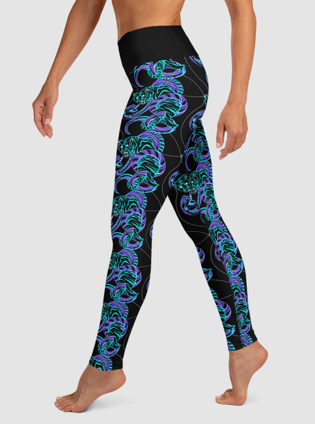 "SPIRIT ANIMALS" High Waist Leggings (Women)