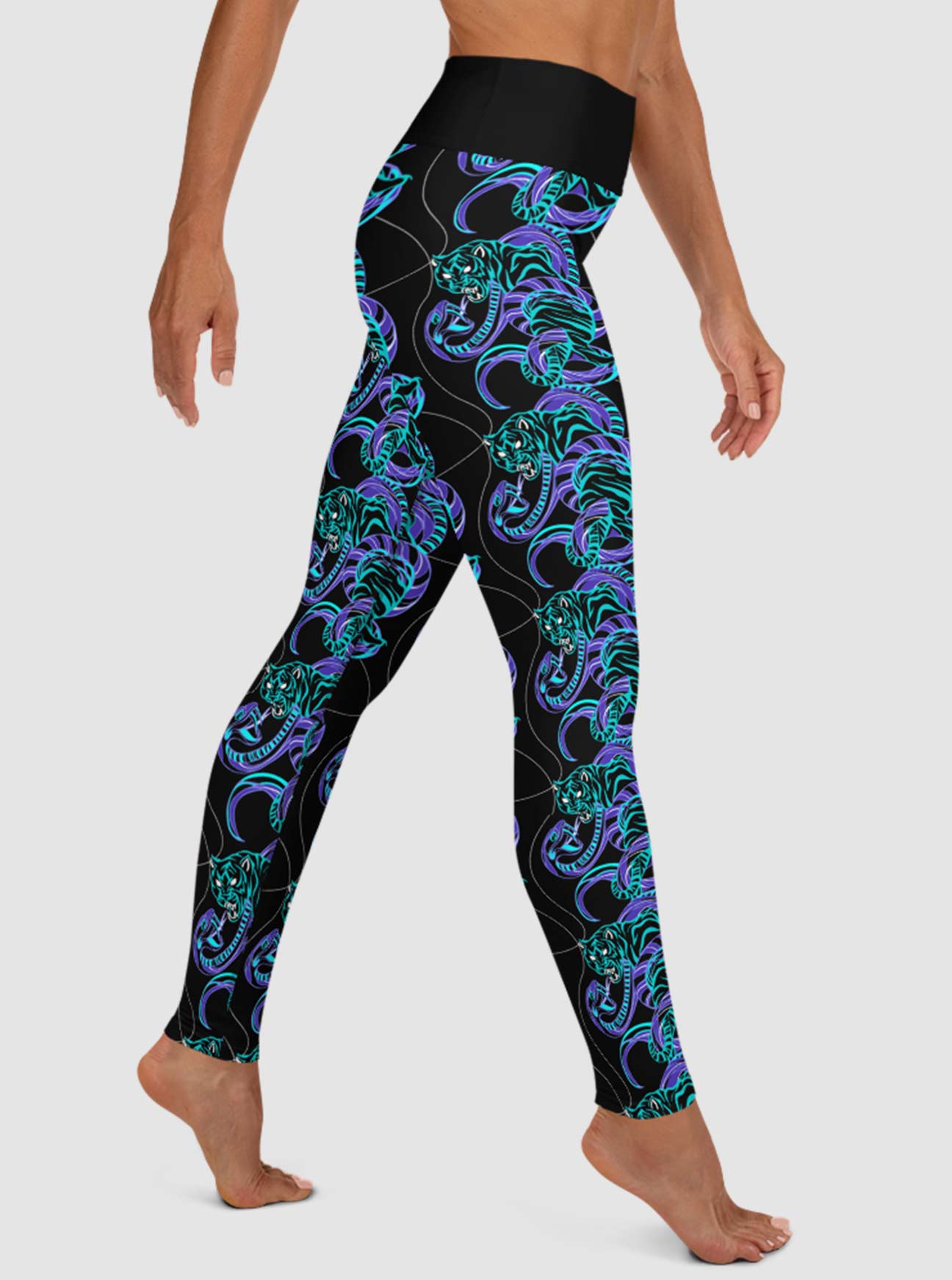 "SPIRIT ANIMALS" High Waist Leggings (Women)