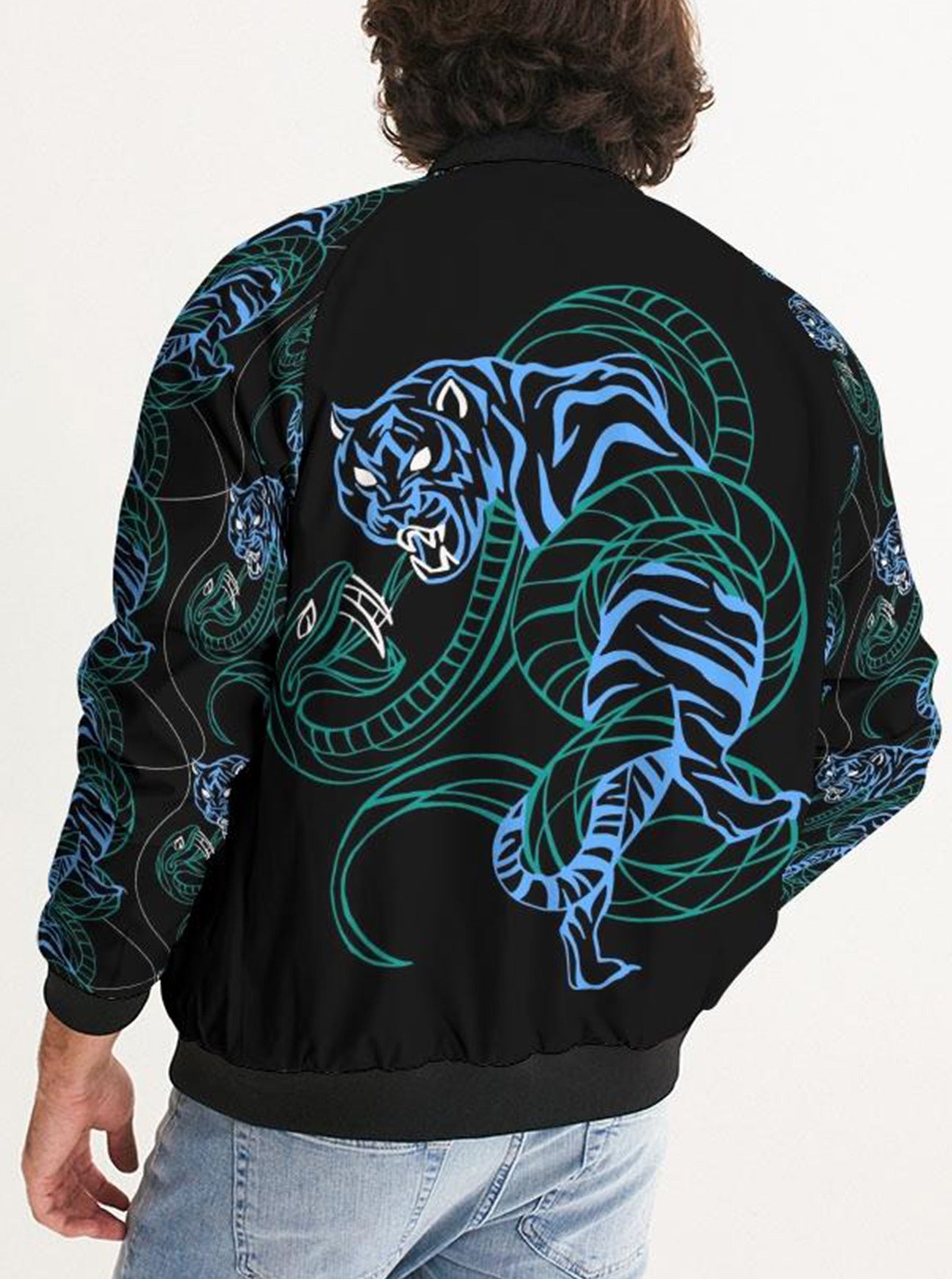 "SPIRIT ANIMALS" Bomber Jacket (Men)