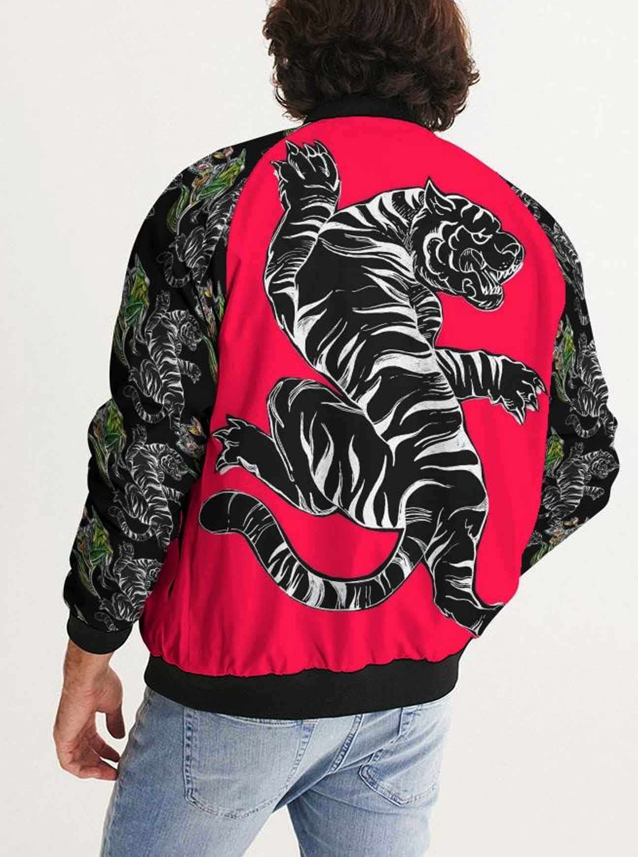 "TIGER HUNT" Bomber Jacket (Men)