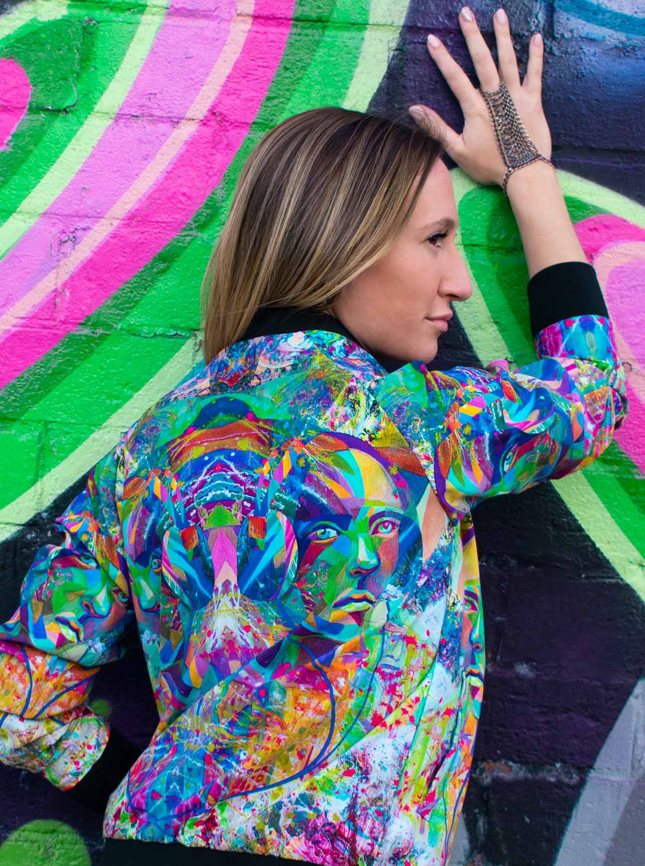 "VIBES" Bomber Jacket (Women)