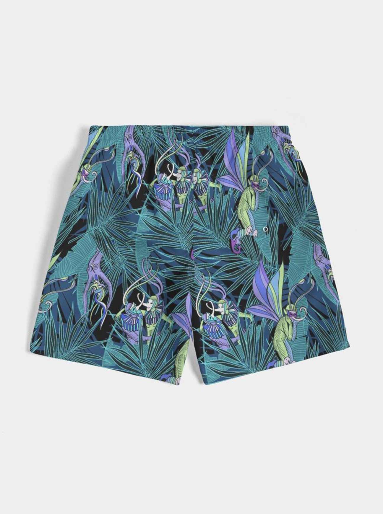 "TROPICAL FLIRTING" Swim Trunk (Men)