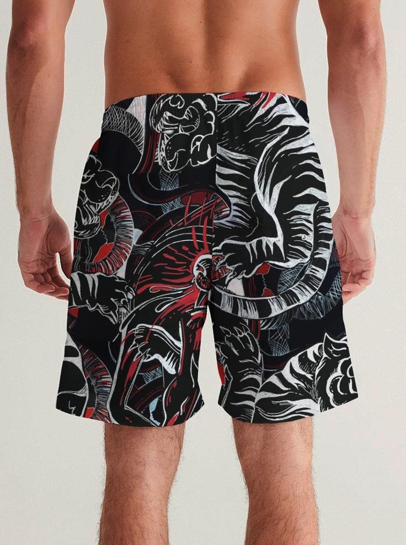 "TIGER DANCE" Swim Trunk (Men)